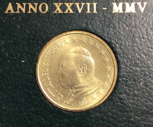 Centimes euro vatican - 50,