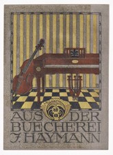 Exlibris bibliothèque - bibliothèque, j