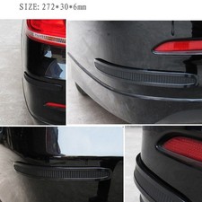 Protection Carbone Avant/Arrière Coin Voiture Pare-Choc Bande Scratch Anti Neuf