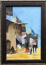 LE TOULLEC, Scène orientaliste, huile sur toile signée