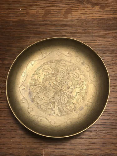 Antique copper plate