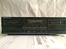 Platine Magnétophone Lecteur Enregistreur Double Cassettes PIONEER CT-W208R Hifi