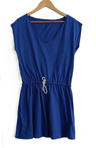 Robe courte bleue de - robe,
