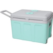 Glacière Thermoélectrique INCASA 40 Litres Alimentation 12/220V - Camping - VERT