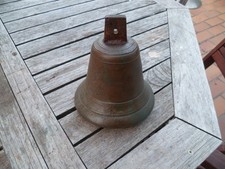 ancienne grosse cloche N°18 en bronze 1,596 Kg