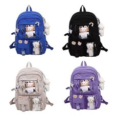 Sac à dos-mignon-ours-école-collège-voyage-décontracté-sac-pour-Kawaii-enfant-filles-femmes