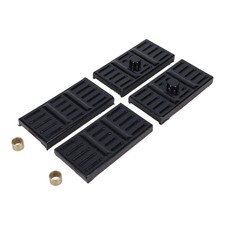 Polygraphite Arrière Feuille Ressort Patins 1967-1969 Pontiac Firebird Neuves 67