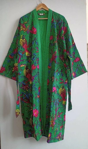 Veste longue kimono kantha