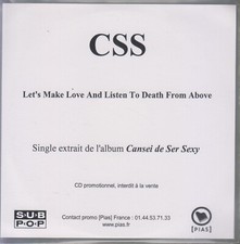 CSS - Let's Make Love - Single