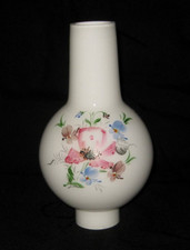 Ancien verre lampe à pétrole