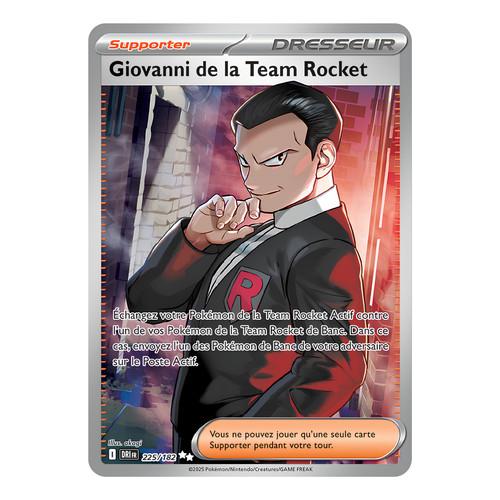 Giovanni team rocket 225 182 - giovanni,