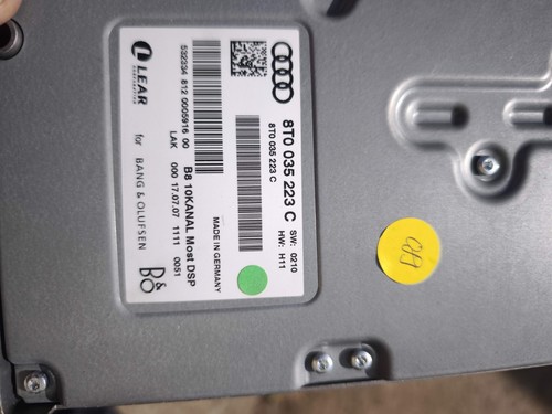 Ampli bang olufsen audi s5 - audi,