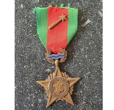 Médaille Rhin et Danube 1ère Armée Française Libération.WW2