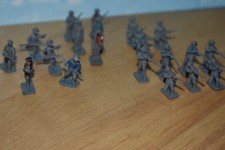 1/72 airfix lot petits soldats sudistes civil war guerre de sécession
