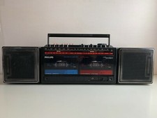 POSTE GHETTOBLASTER BOOMBOX PHILIPS D8268 SUPER TANDEM - VINTAGE