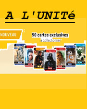 Cartes Star Wars SOLO Leclerc 2018 à l'unité / AU CHOIX +++ TOUTES DISPOS !!!! +