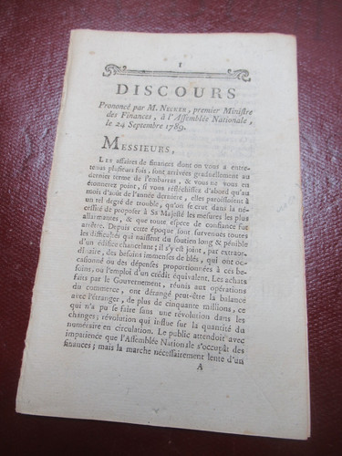Discours assemblee prononce - assemblee,