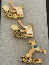 Lot Pin’s Roland Garros Arthus Bertrand Canon