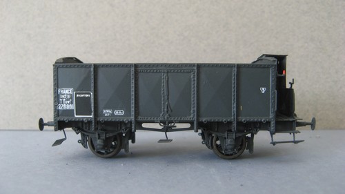 Makette wagon tombereau - makette,