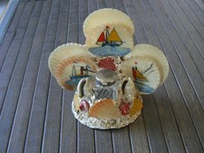 ENCRIER COQUILLAGES SOUVENIR DE LORIENT  / VOIR DETAIL