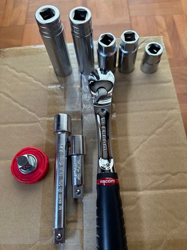 Facom 161 ratchet set with - facom,
