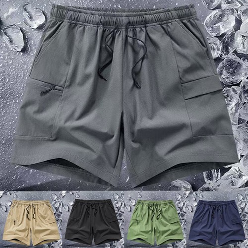 Short cargo taille élastique