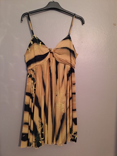 Robe été marron noire - robe,