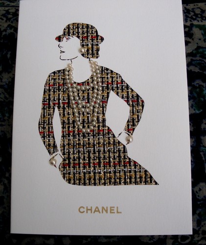 Chanel magnifique carte - ",