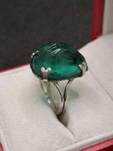 Ancienne bague argent - en,