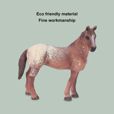 Modèle De Cheval Appaloosa Pour Enfants Figurine De Cheval Simulée En PVC
