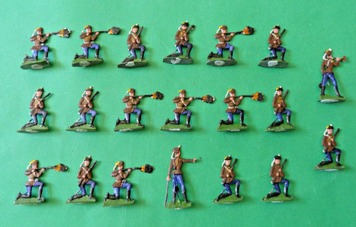 Plats étain zinnfiguren - -,