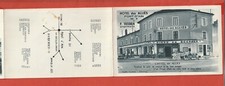 DEPLIANT -  01 -  PONT D'AIN  HOTEL DES ALLIERS  -  VIEUDRIN-  BIERE DE SOCHAUX