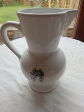 Arts de la table Pichet en céramique Inscription "Vin blanc" sur le col