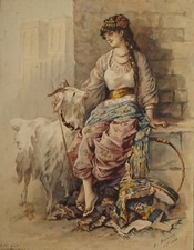 " La Esmeralda " Peinture (