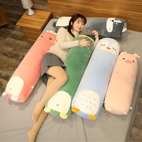 Oreiller peluche 100cm - oreiller,