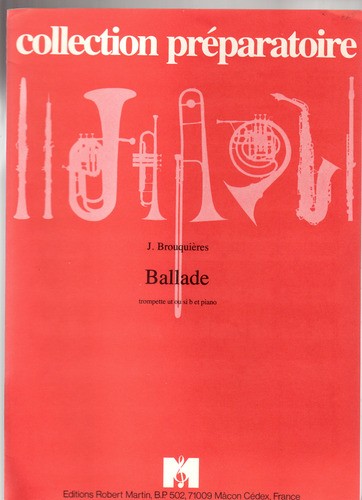 Ballade trompette si - trompette, ou
