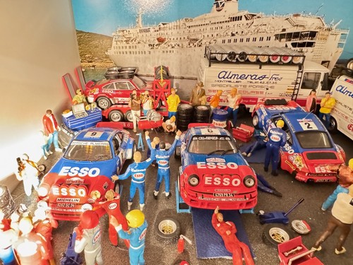 Diorama assistance rallye - diorama,