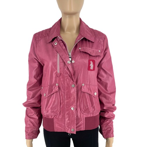 Veste bomber rose pour femme - rose,