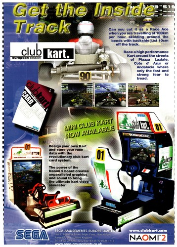 2000 sega club - 2000, european