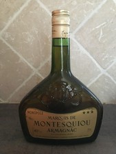 Armagnac Marquis de MONTESQUIOU 1979, bouteille pleine non ouverte
