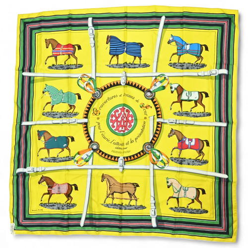 Hermes silk scarf carré - hermes,