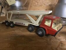 Bronco Gozan Spain Tonka Camion Porte Voiture tôle vintage tin toy truck