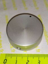 Bouton de potentiomètre alu gris axe 6mm Ø 34.5 x 12.5 mm             DepE16h3