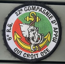 Patch 6° RG 22° Compagnie