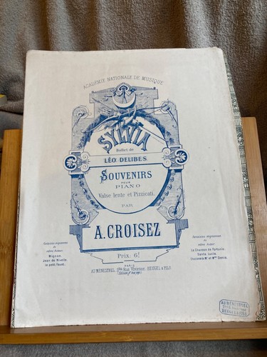 Léo delibes sylvia souvenirs - léo,