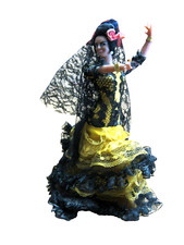 poupée FLAMENCO VINTAGE