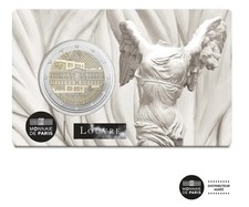 Coincard BU 2€ Euros Commémorative France 2025 ''Louvre - Victoire Samothrace''
