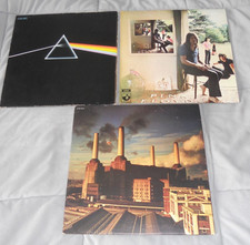 3 VINYL UMMAGUMA 1969 + DARK SIDE OF THE MOON 1973 + ANIMALS 1977 PINK FLOYD