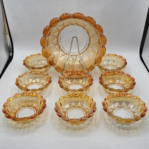 Service glace verre moulé - service,