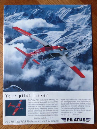 1996 pub pilatus pc 7 - pilatus, pc-7